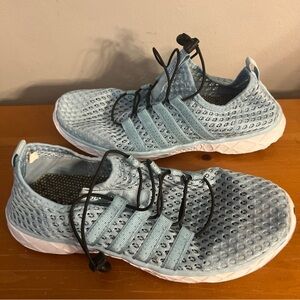 DLGJPA Men's Lightweight Quick Drying Aqua Water Shoes Sport Walking  Size 41/8